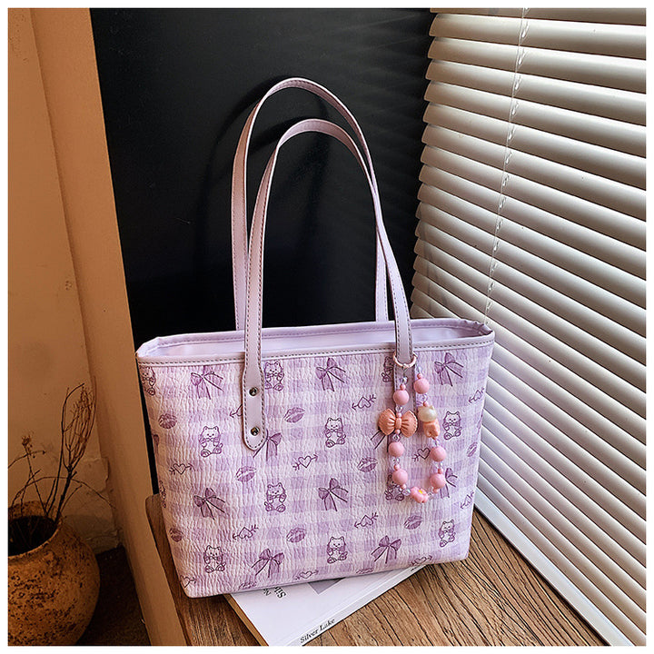 Chic Floral Patterned Tote Bag Kalsten