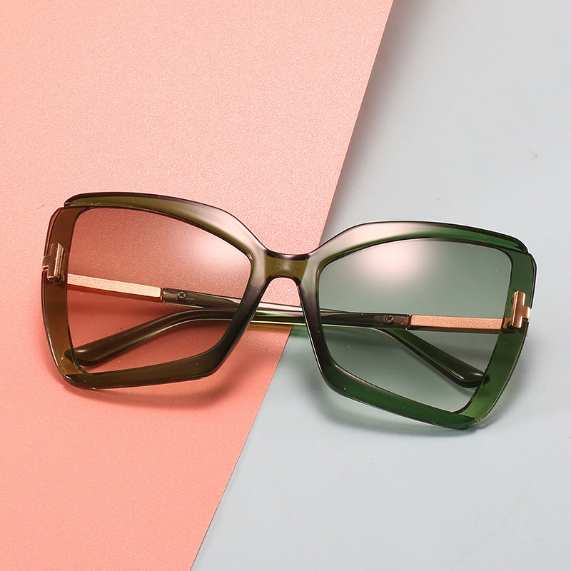 Luxurious Oversized Shield Sunglasses Kalsten