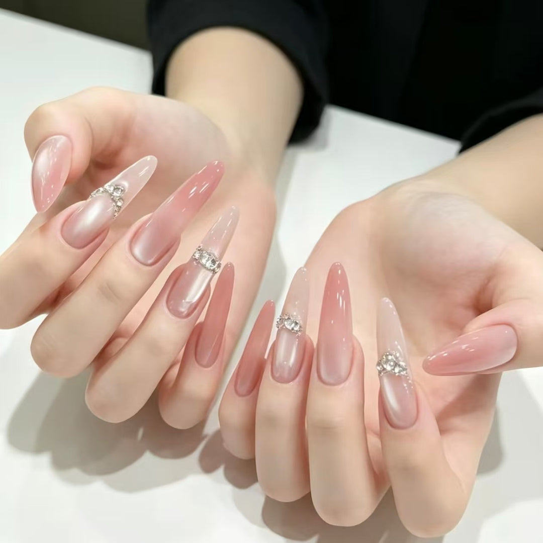Glamorous Stiletto Nail Extensions