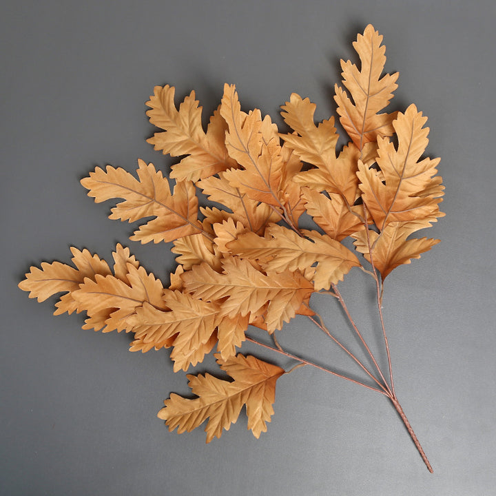 Decorative Faux Leaf Stem for Home Display