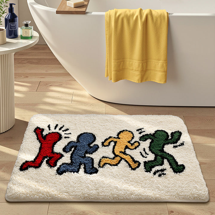 Cartoon Character Bath Mat Kalsten