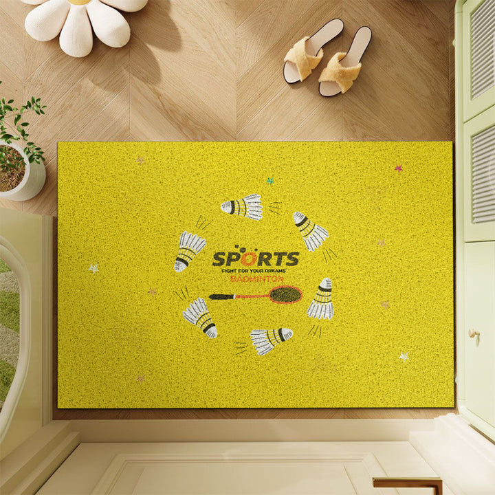 Sports-Themed Welcome Mat Kalsten