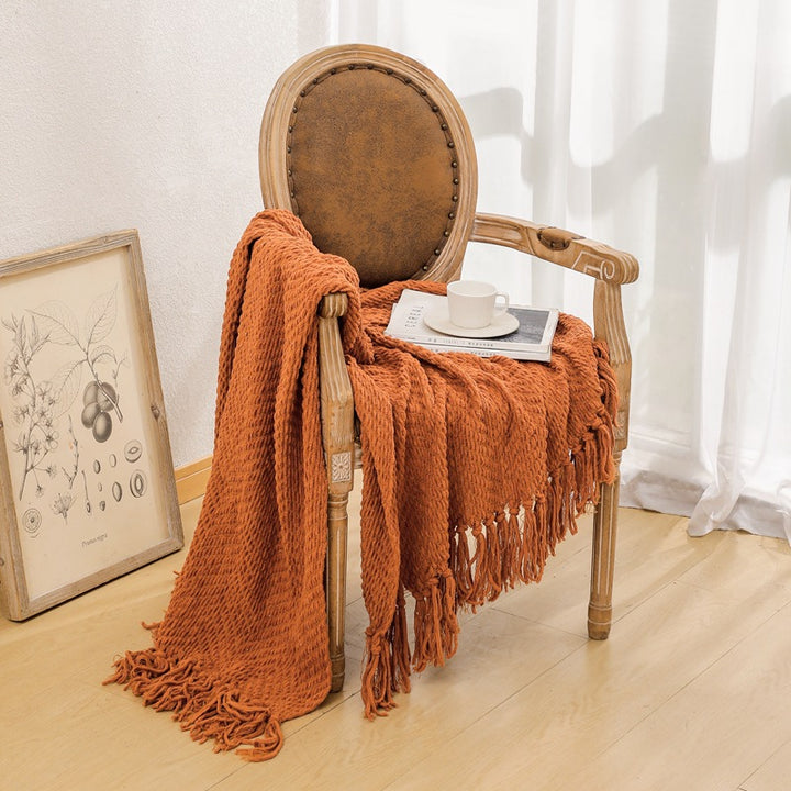 Cozy Knitted Blanket