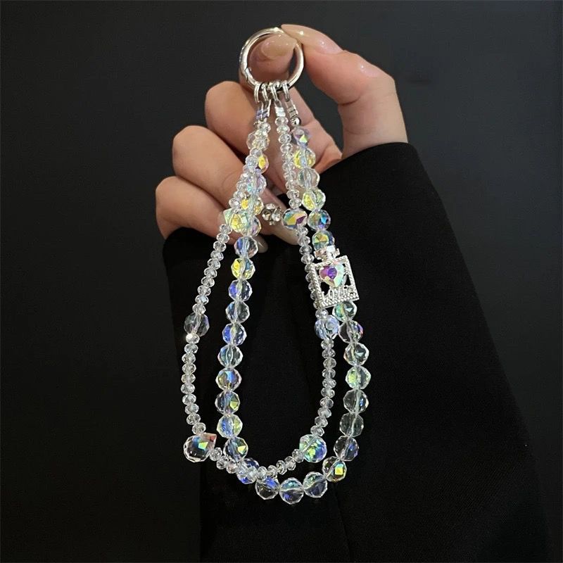 Elegant Beaded Charm Key Holder Kalsten