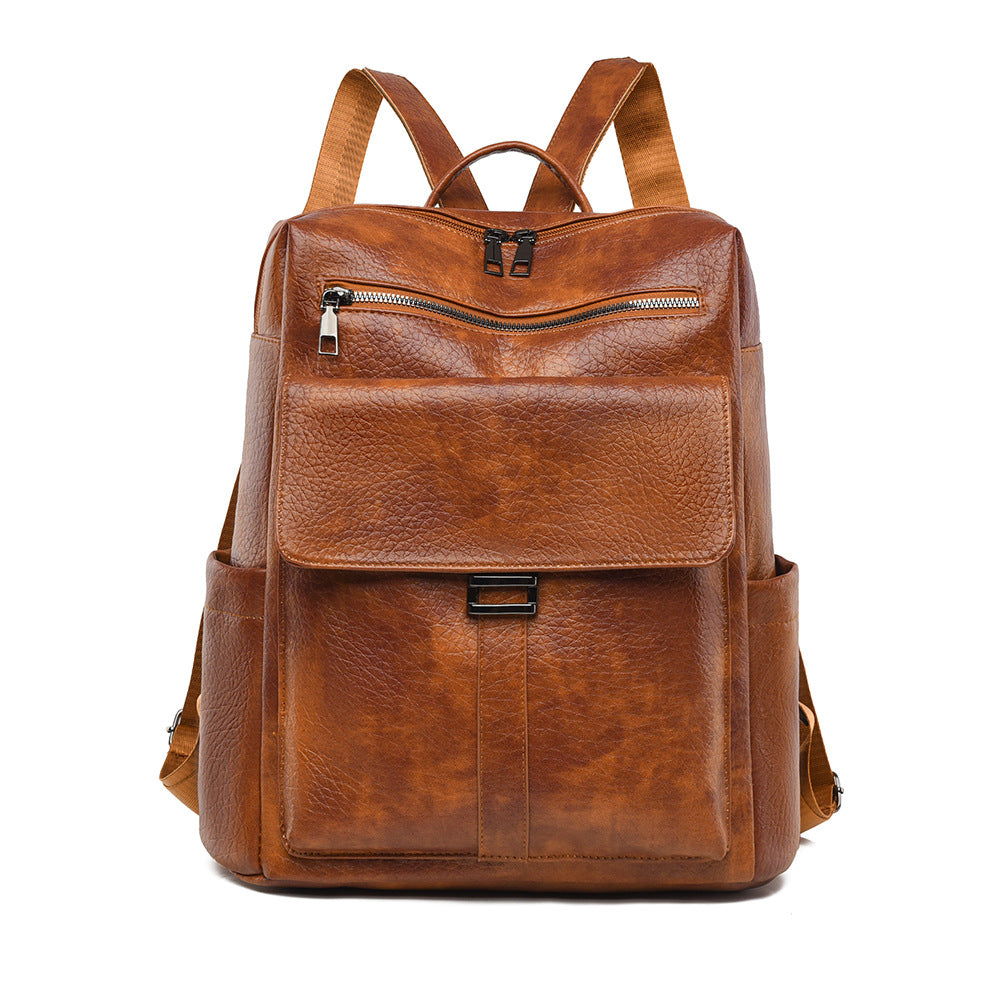 Vintage Leather Backpack Kalsten