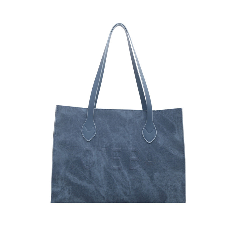 Classic Suede Tote Bag