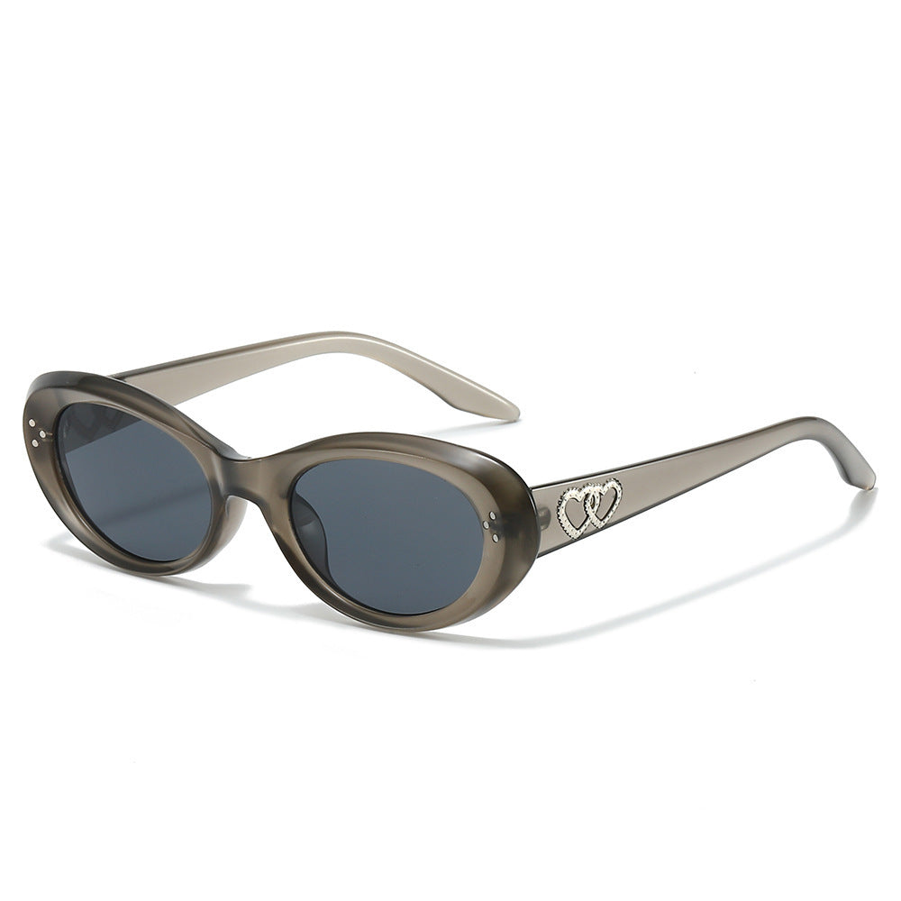Fashionable Retro-Inspired Oval Sunglasses Kalsten