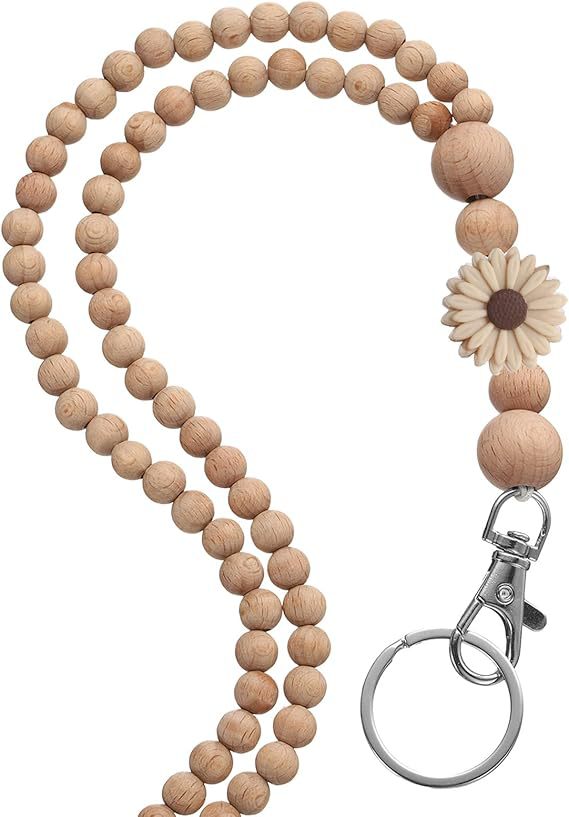 Decorative Beaded Keychain Lanyard Kalsten
