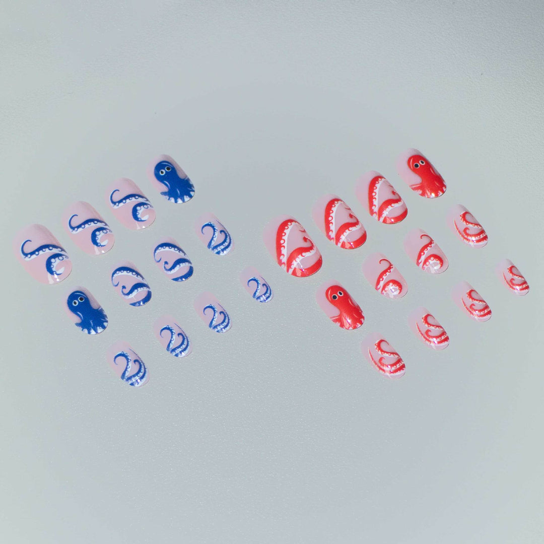 Creative Octopus Nail Art