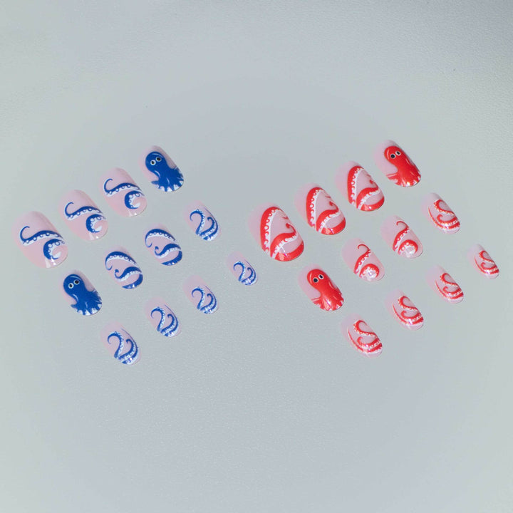Creative Octopus Nail Art