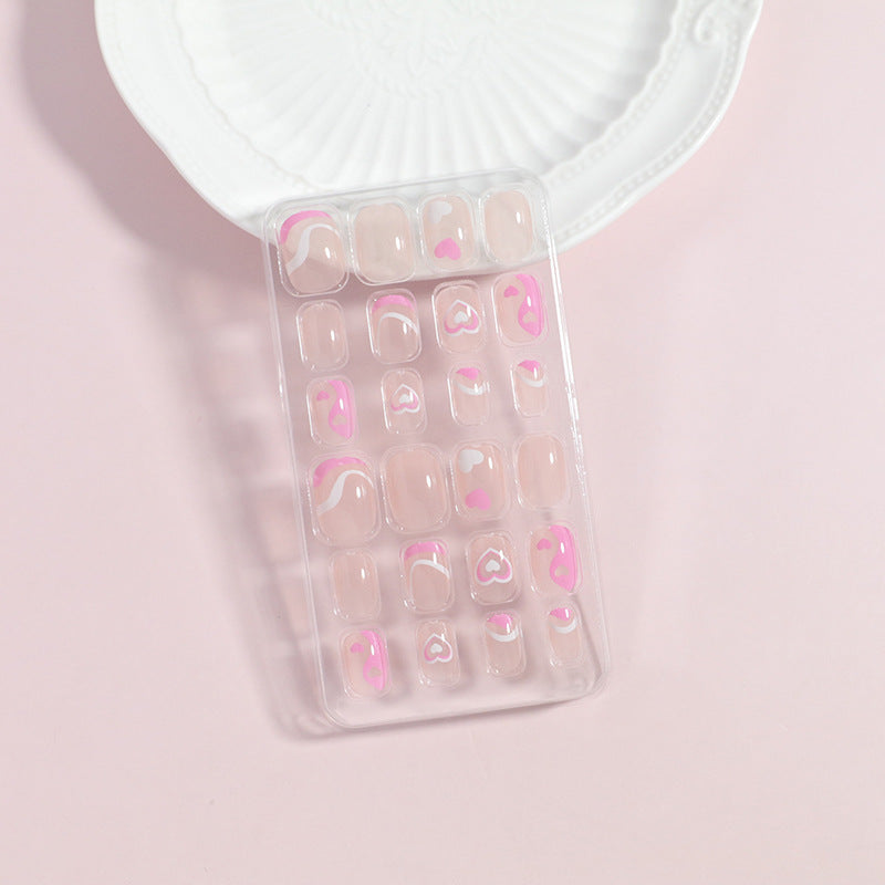 Decorative Press-On Nail Set Kalsten