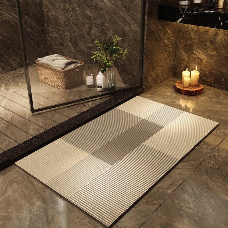 Abstract Geometric Shower Mat