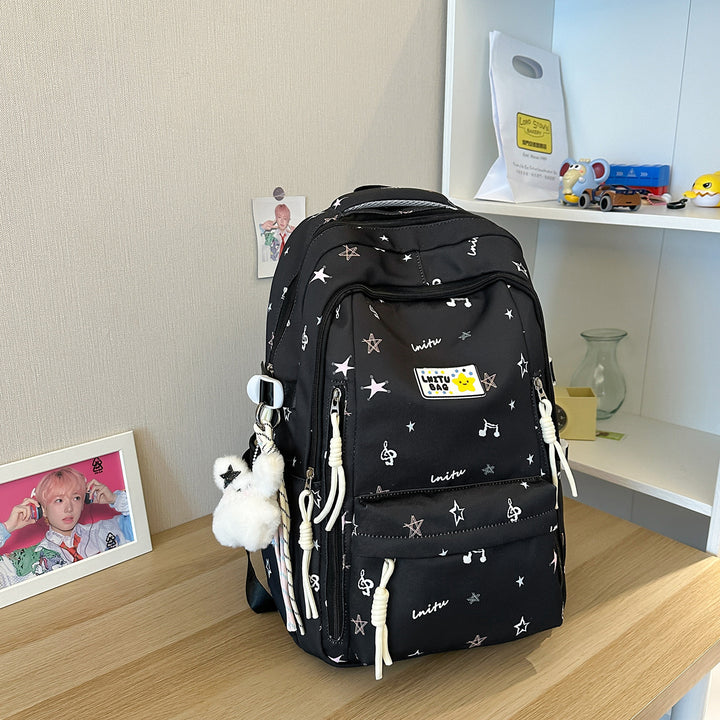 Playful Polka Dot School Backpack Kalsten
