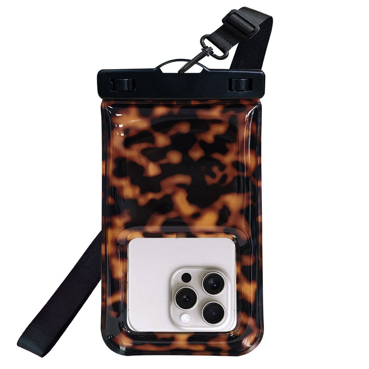 Waterproof smartphone shoulder bag with transparent viewing window Kalsten
