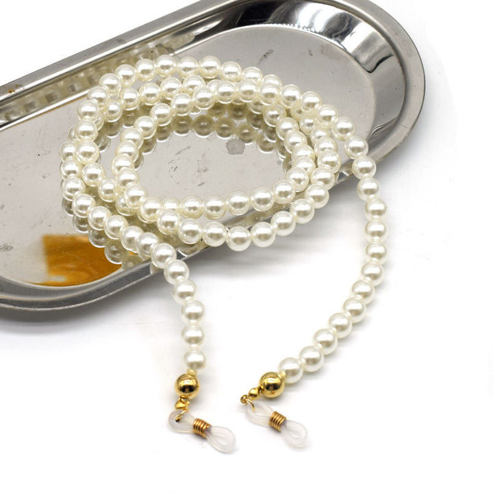 Elegant Pearl Beaded Eyewear Chain Kalsten