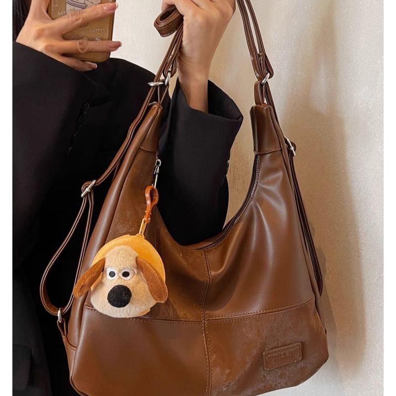 Casual Leather Hobo Bag Kalsten