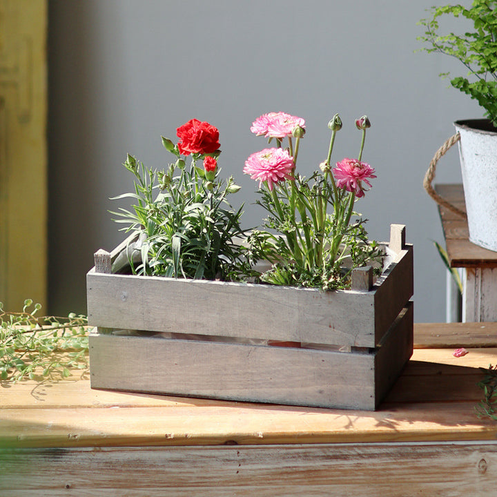 Practical storage box made of wood Kalsten