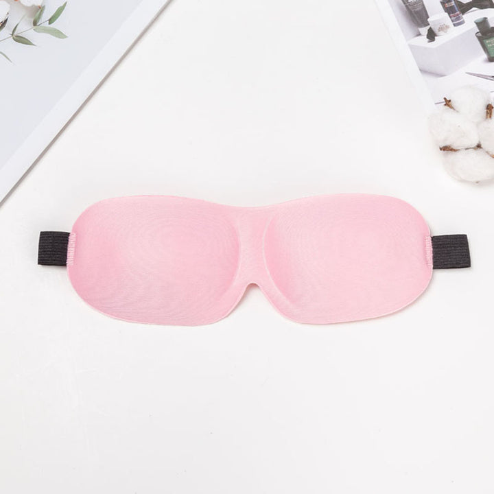 Unisex nan light-blocking travel mask with thermoformable nylon cover and wide comfort band Kalsten
