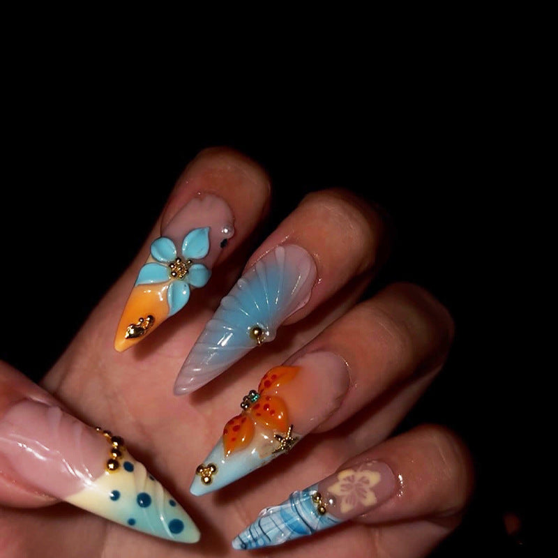 Artistic Gel Nail Tips Set Kalsten