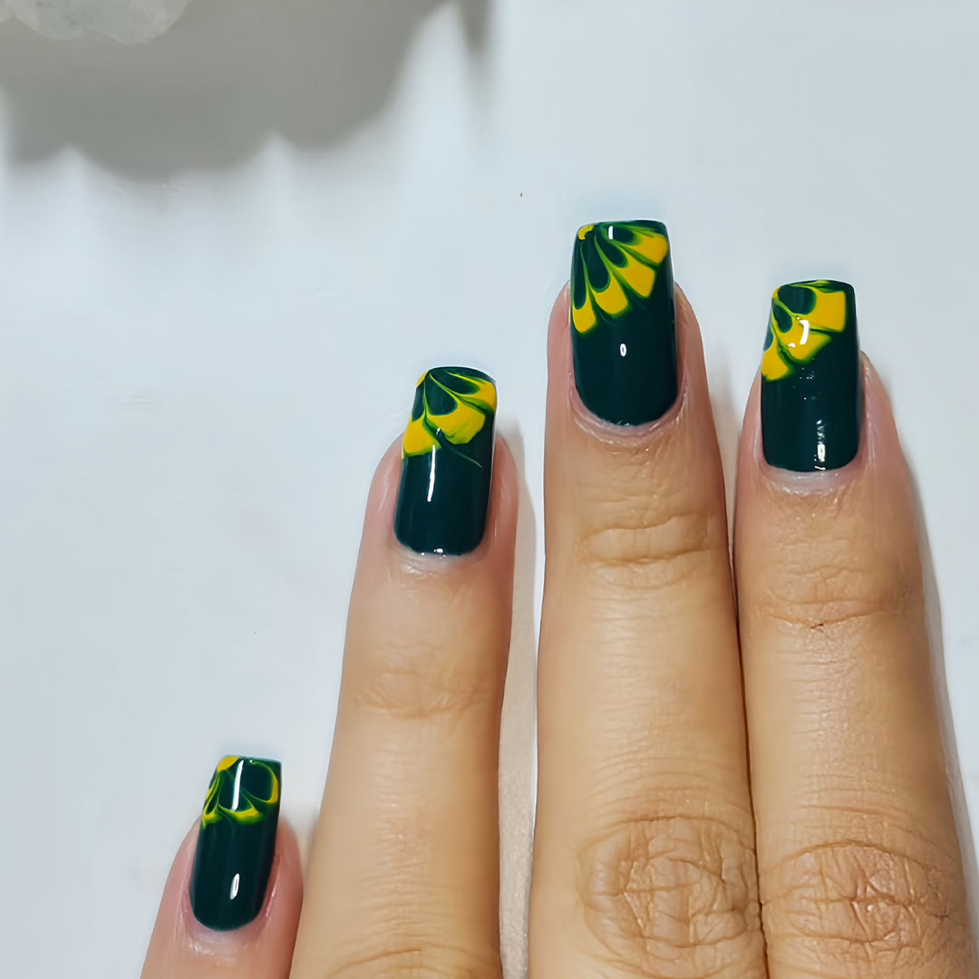 Artistic Watercolor Nail Art Kalsten