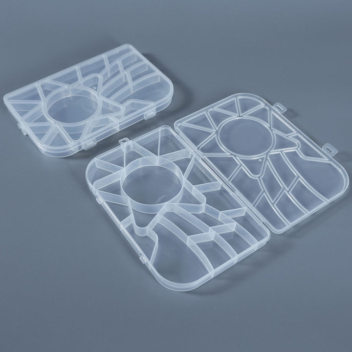 Clear Multi-Section Craft Organizing Box Kalsten