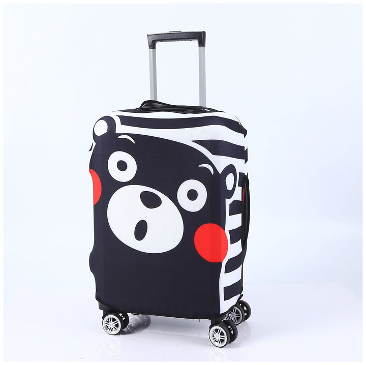 Tropical Leaf Print Hard Shell Luggage Kalsten