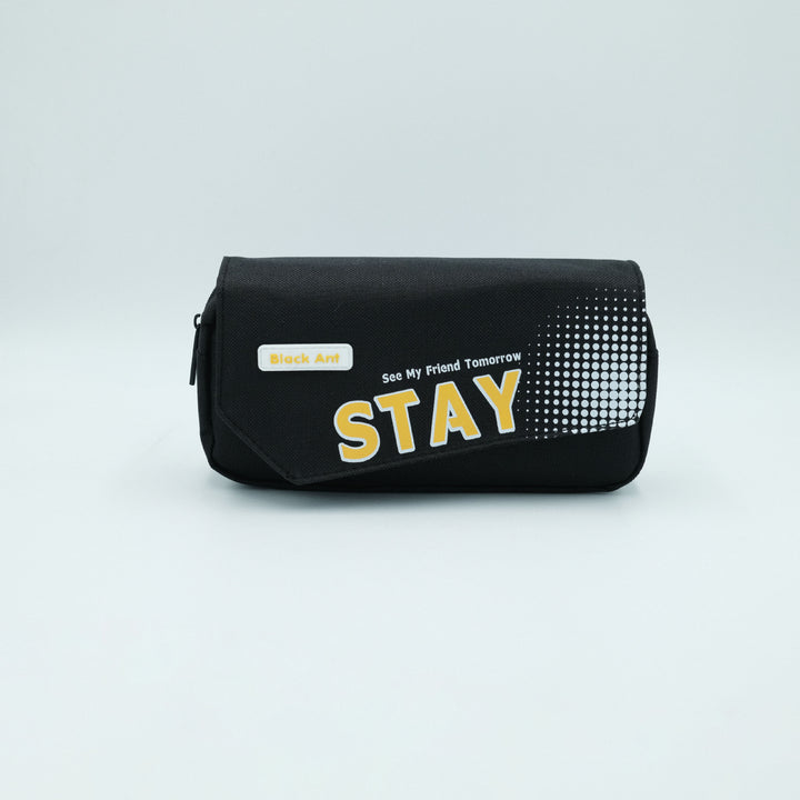 Creative Graphic Zippered Pencil Case
