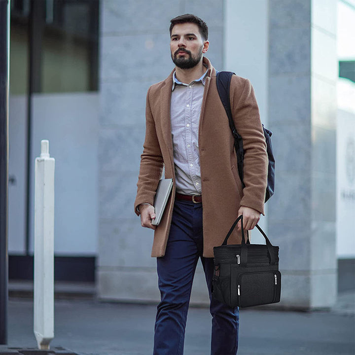Insulated Multi-Compartment Food Delivery Backpack Kalsten