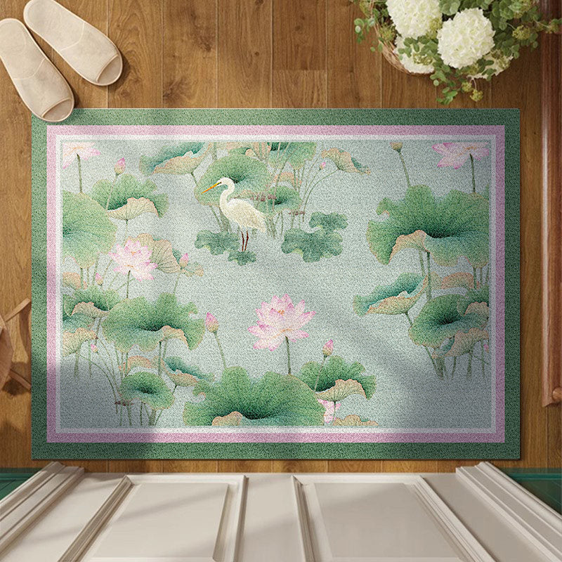 Decorative Floral Area Mat