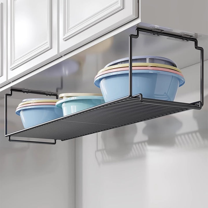 Under-Cabinet Hanging Sliding Wire Storage Shelf