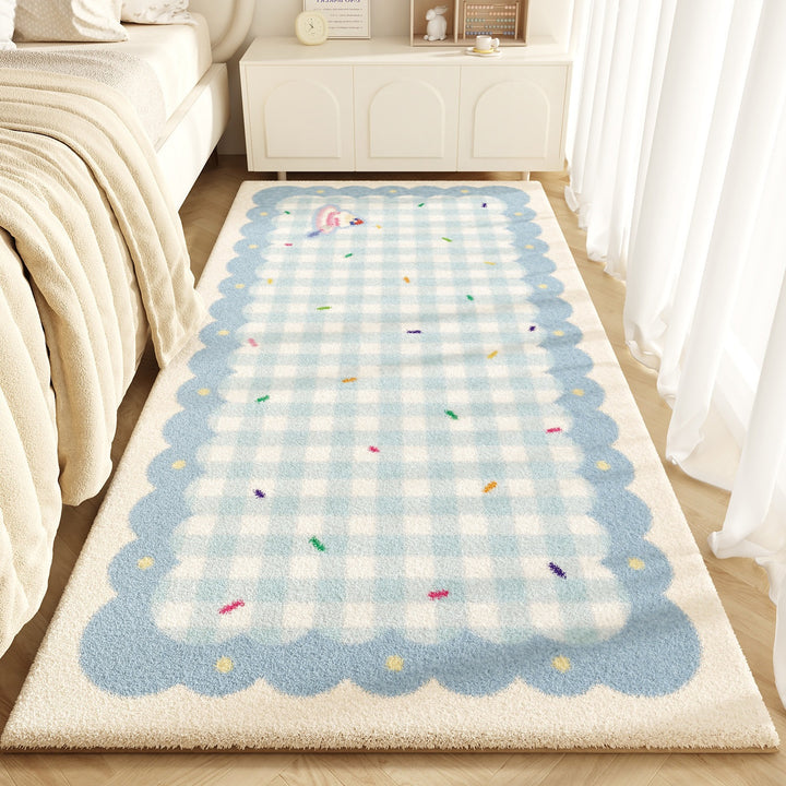 Cute Cartoon-Themed Plush Bath Mat