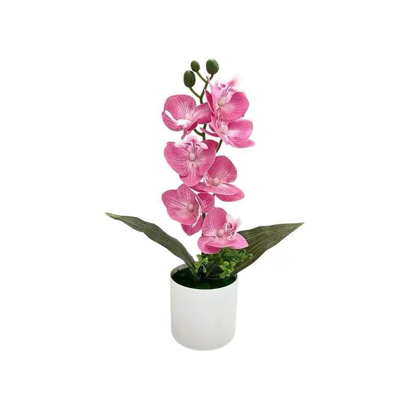 Lifelike Orchid Flower Decoration
