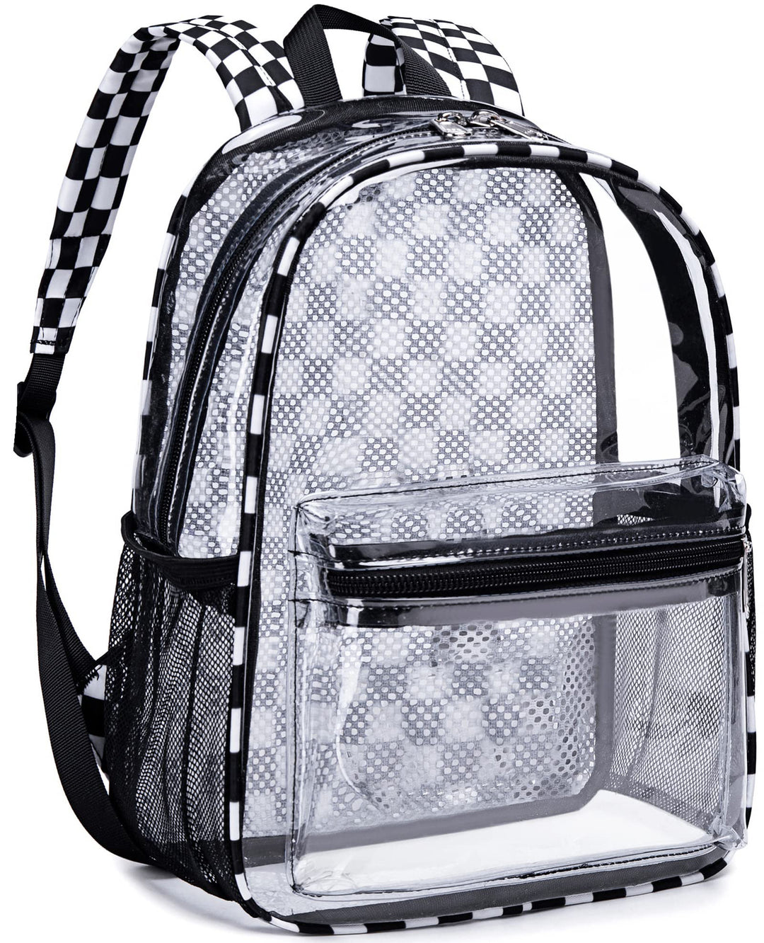 Unisex Transparent School Backpack Kalsten