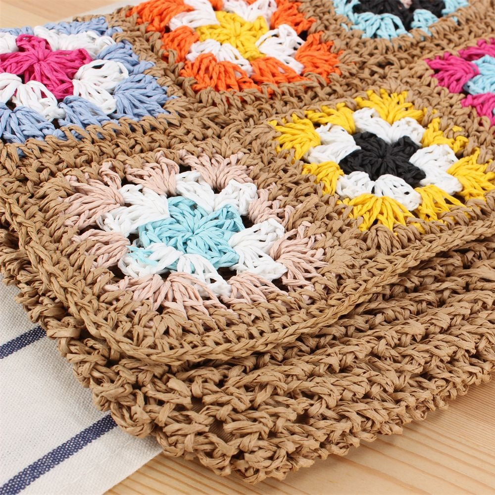 Handmade Shoulder Bag in Modern Patchwork Design Kalsten