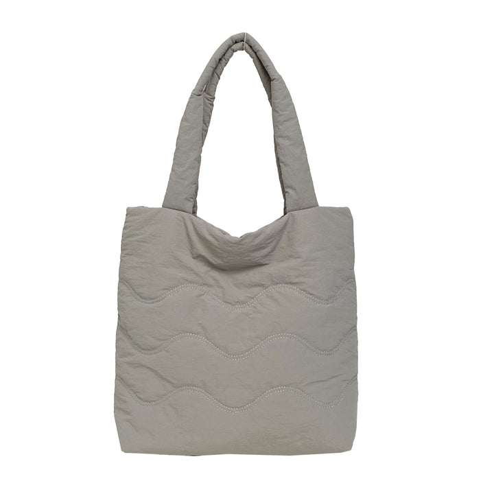 Padded shoulder bag with wave design Kalsten
