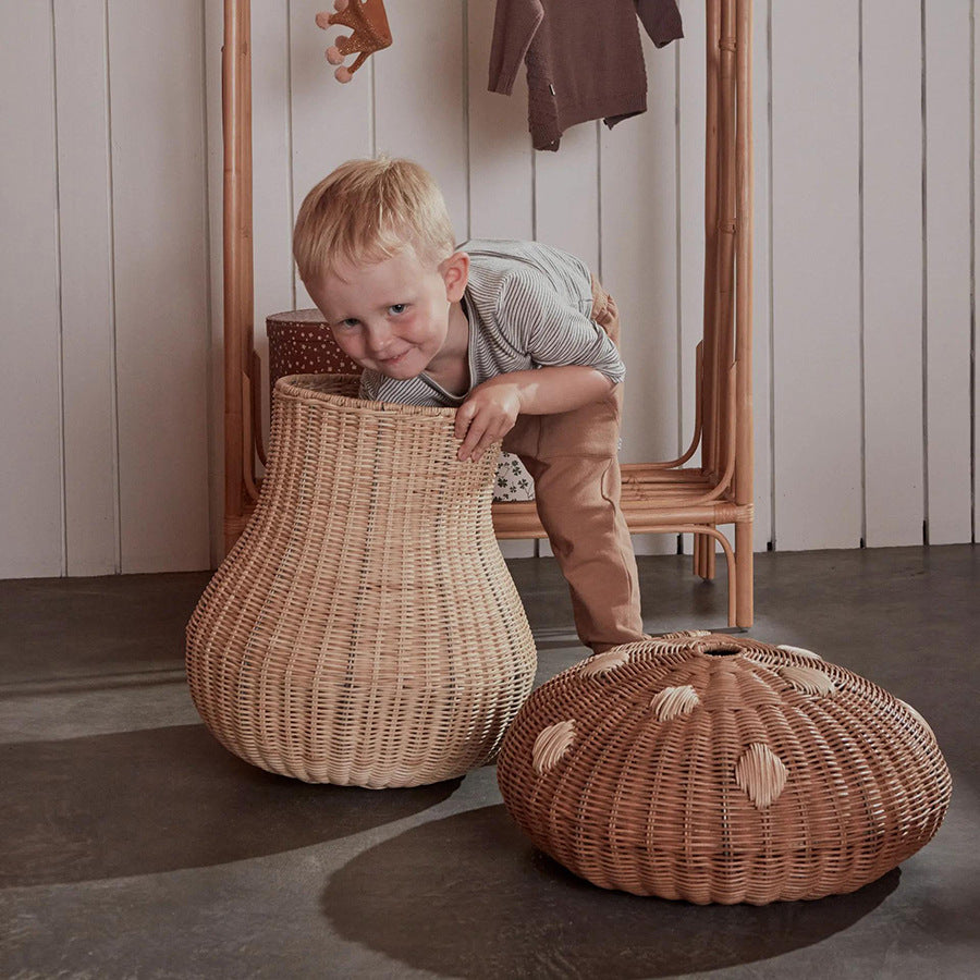 Decorative Mushroom-Shaped Storage Basket Kalsten
