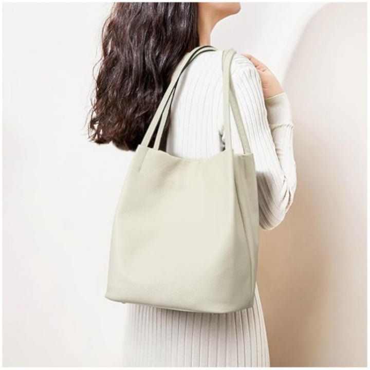Stylish Leather Hobo Handbag Kalsten