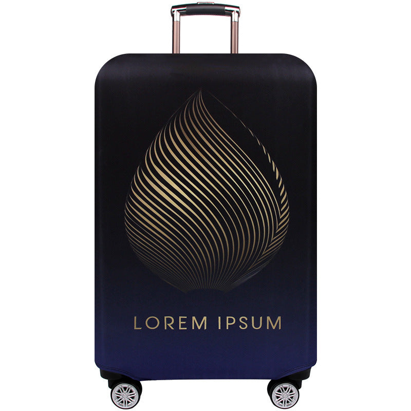 Ladies hard shell suitcase with elegant pattern print Kalsten