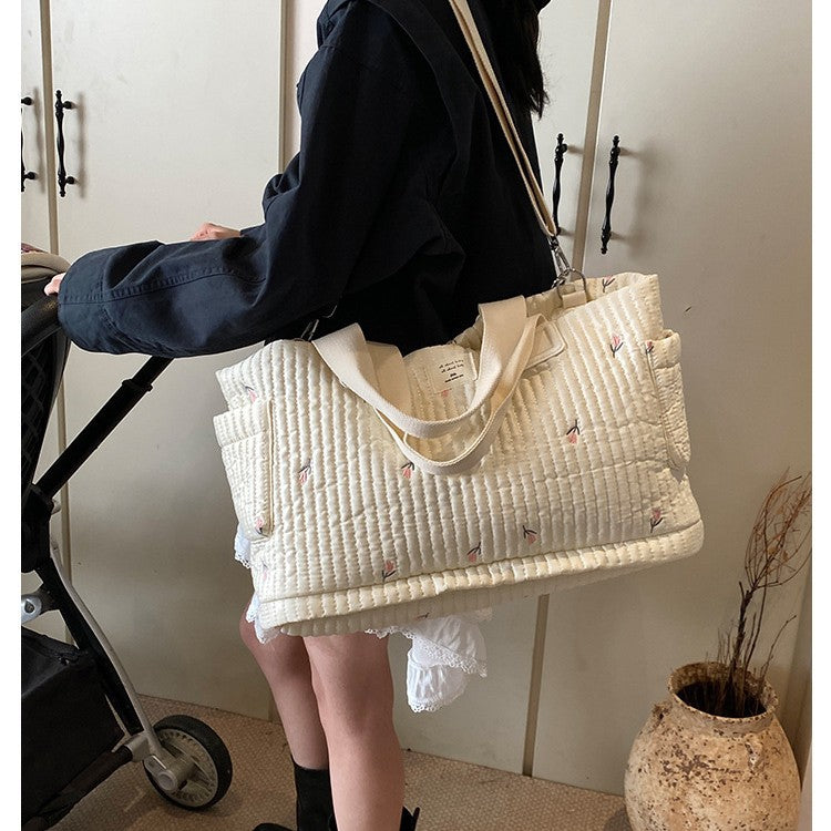 Stylish Quilted Tote Bag Kalsten