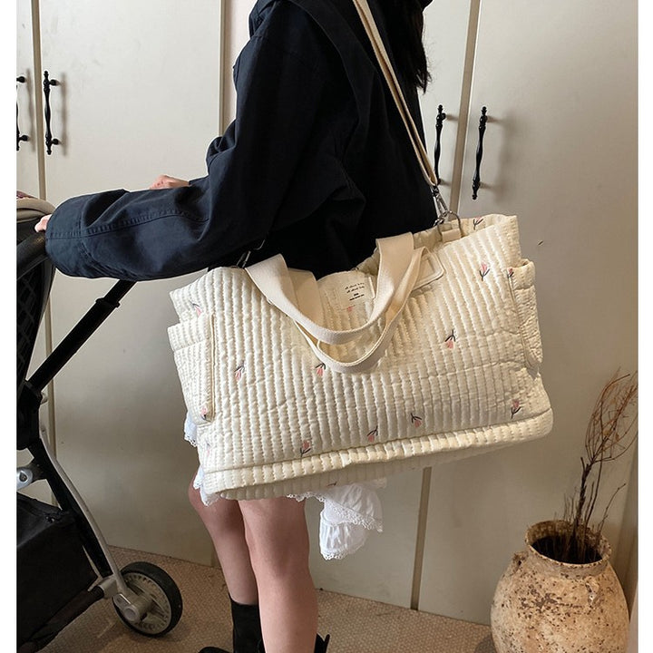 Stylish Quilted Tote Bag Kalsten