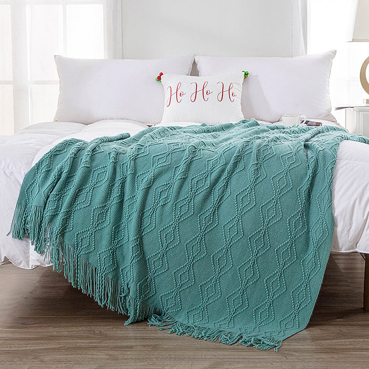 Home Decorative Knit Blanket