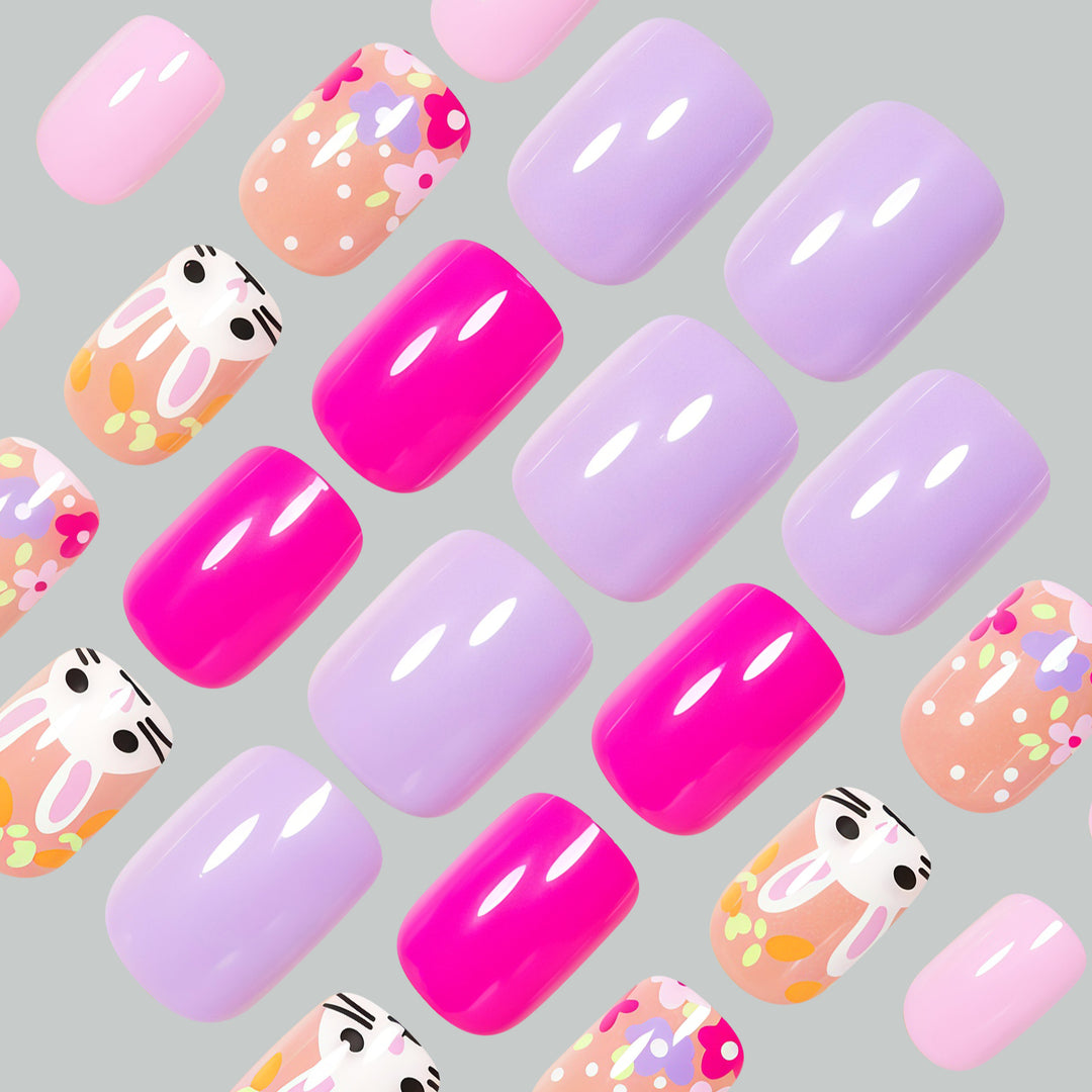 Floral Themed Nail Art Design Kalsten