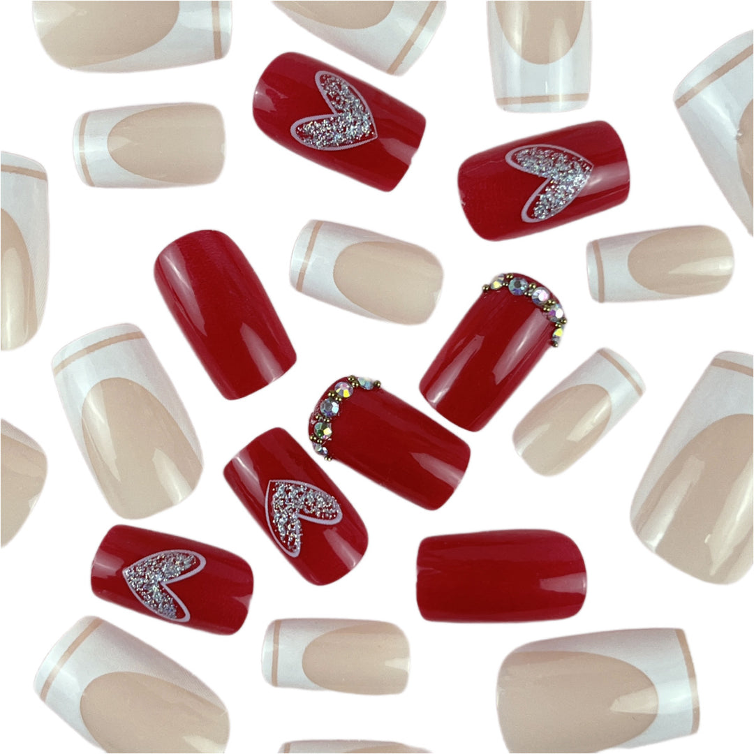 Decorative Heart Nail Art Kalsten