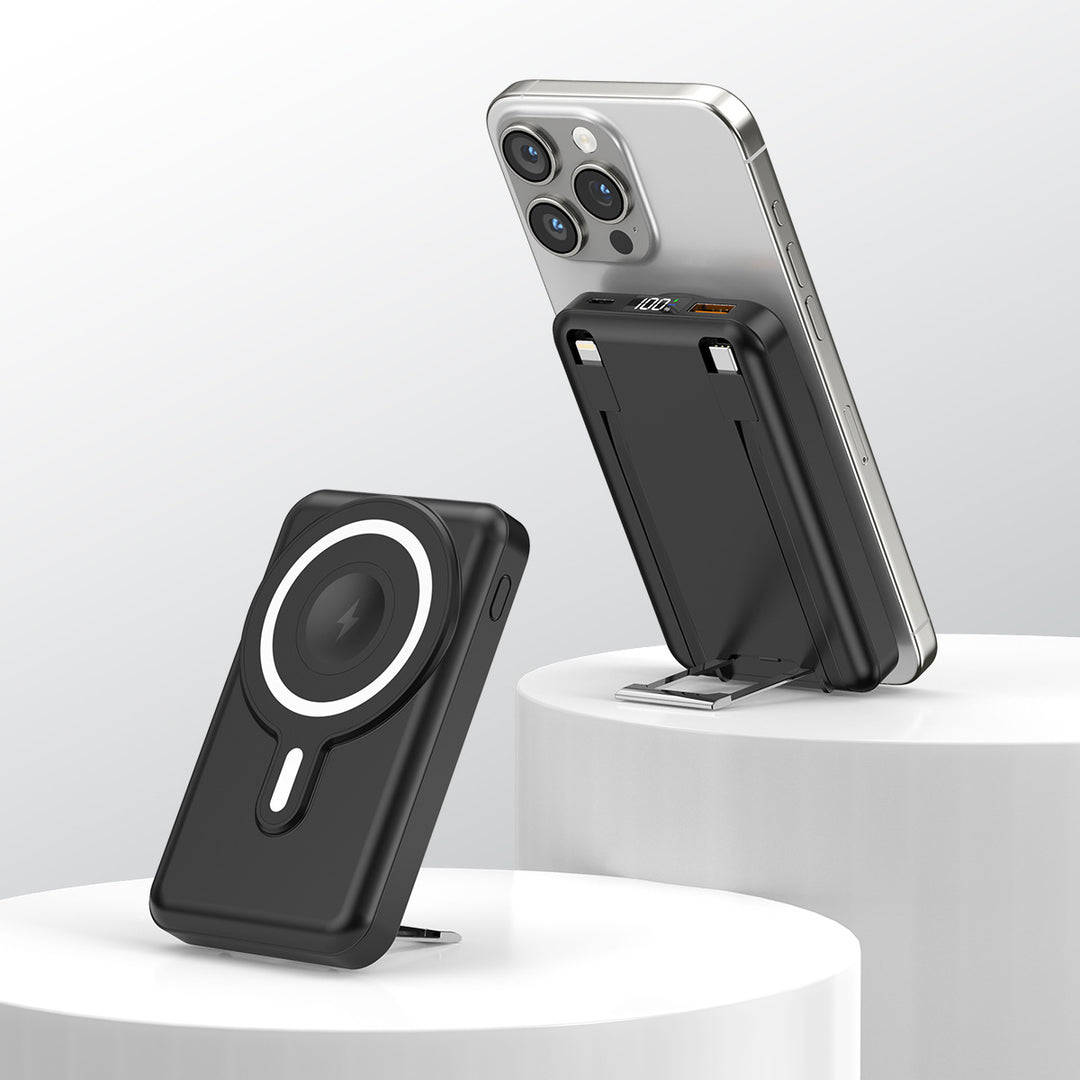 Portable Magnetic Power Bank with Stand Kalsten