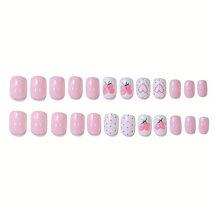 Creative Floral Acrylic Nail Art Set Kalsten
