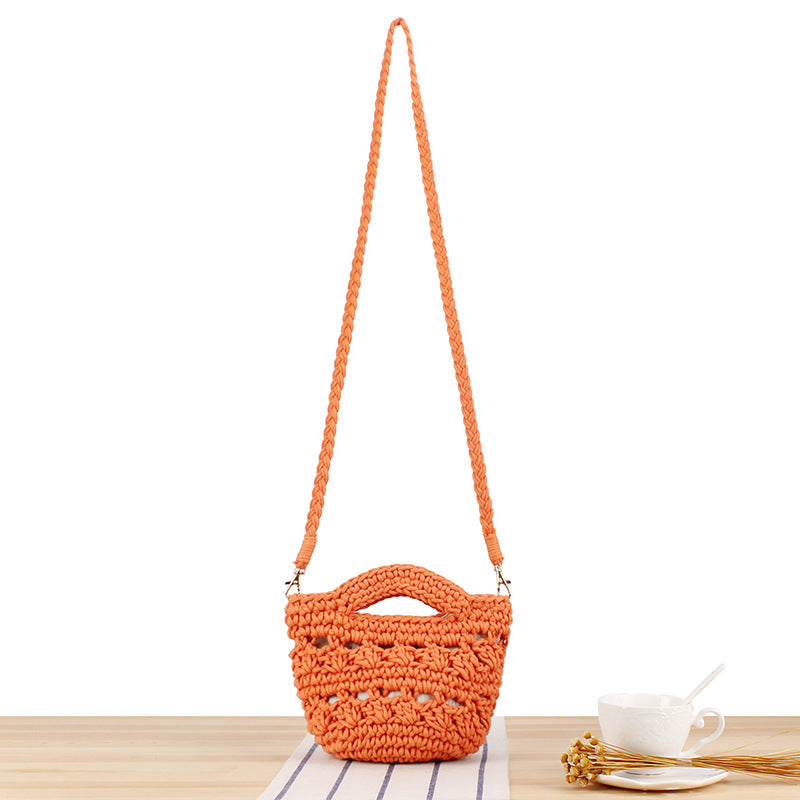 Hand-knotted shoulder bag Kalsten