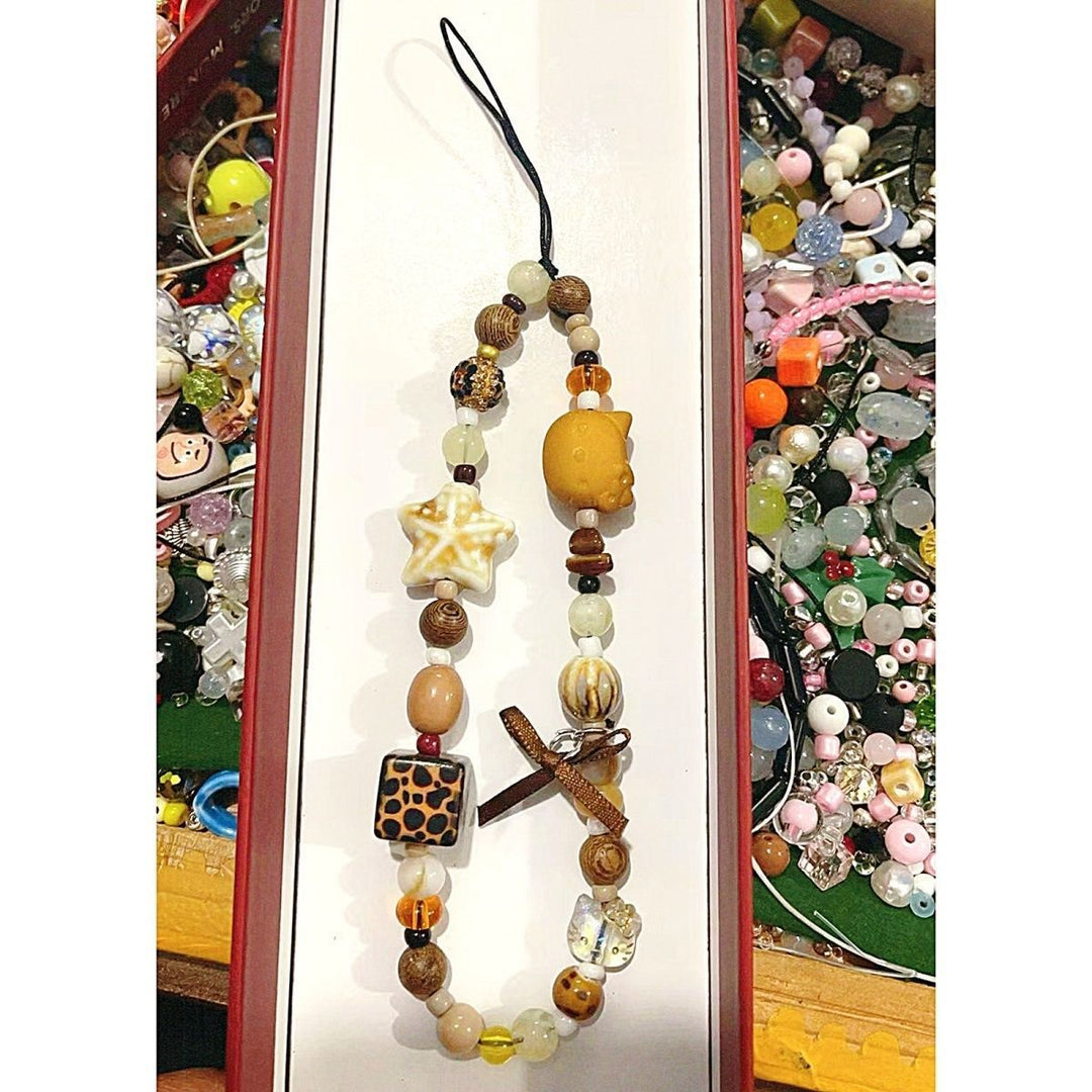 Decorative Beaded Charm Lanyard Kalsten 1790136029