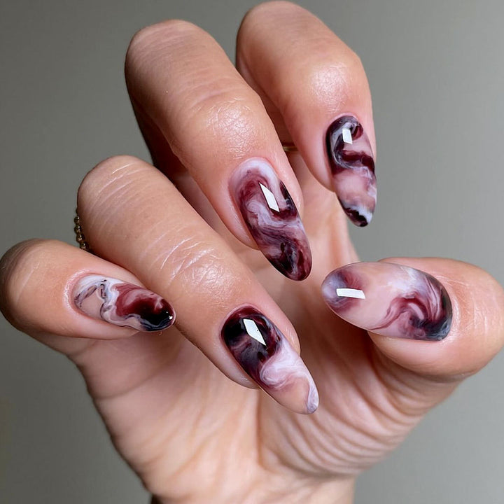 Artistic Gel Nail Design Kalsten