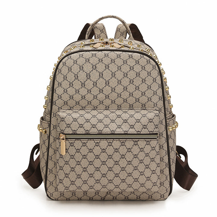 Trendy Spiked Backpack