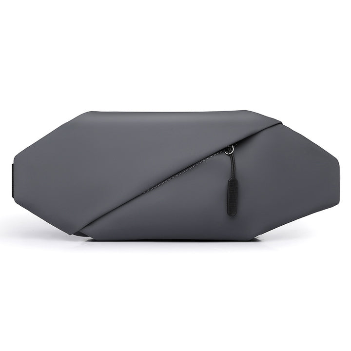 Modern Structured Leather Sling Bag Kalsten